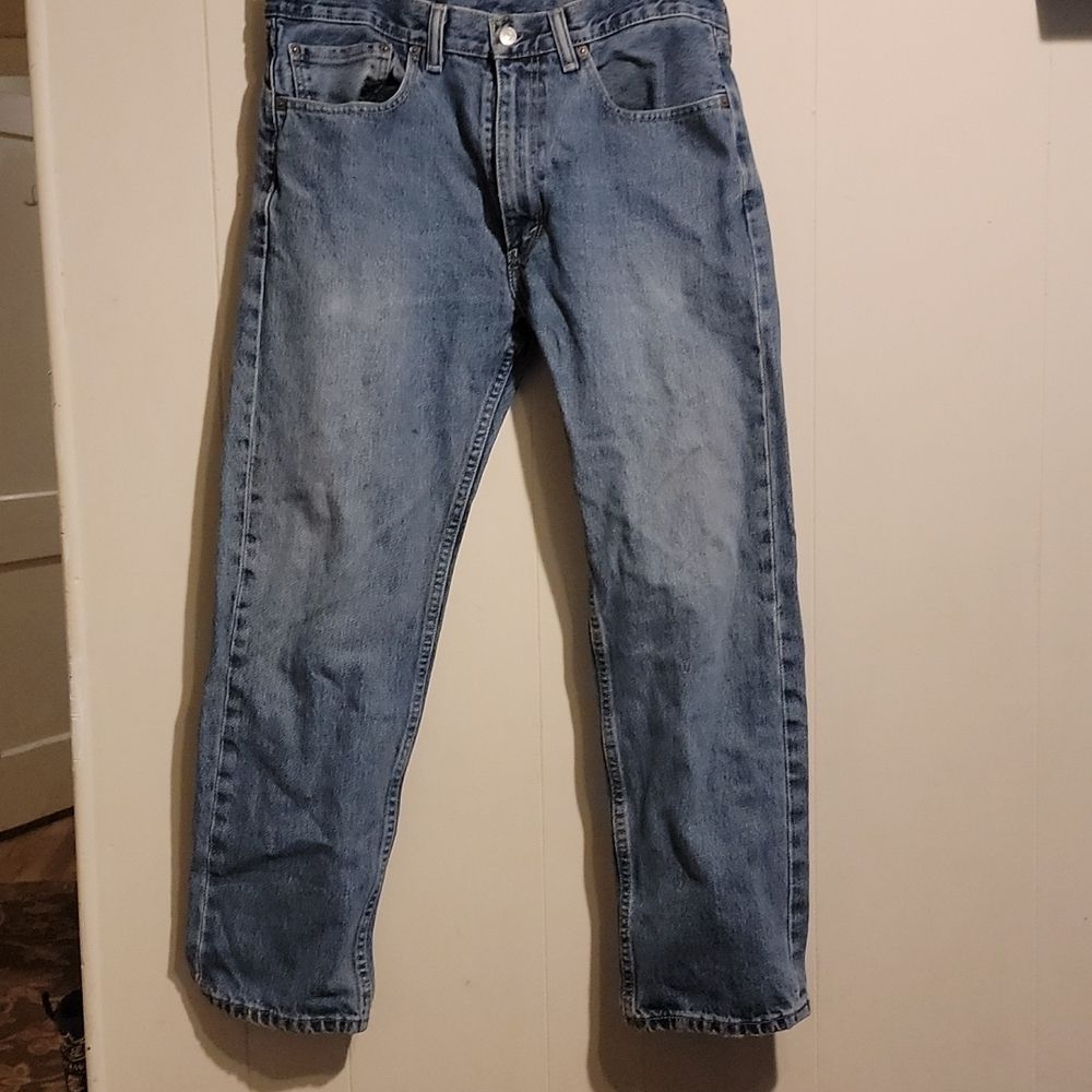 Levi's 505 3630 Hole In Back Pocket